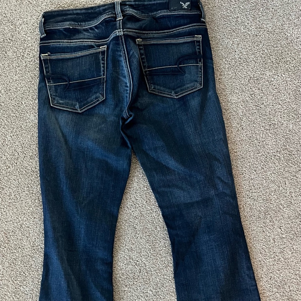 American Eagle kickboot super stretch size 8